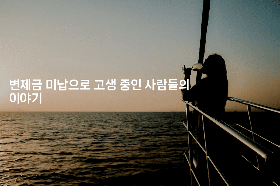 변제금 미납으로 고생 중인 사람들의 이야기-스탯미