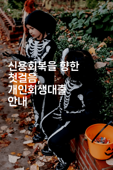 신용회복을 향한 첫걸음, 개인회생대출 안내-스탯미